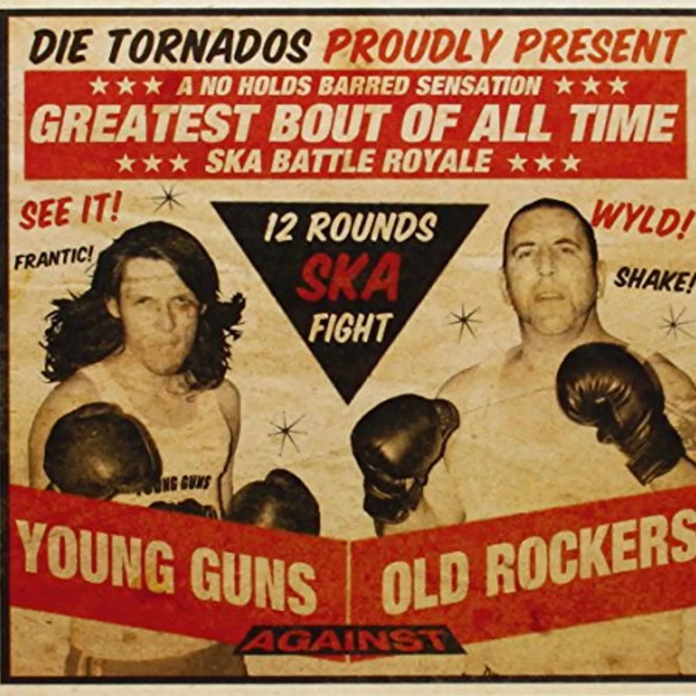 The Tornados YOUNG GUNS AGAINST OLD ROCKERS CD