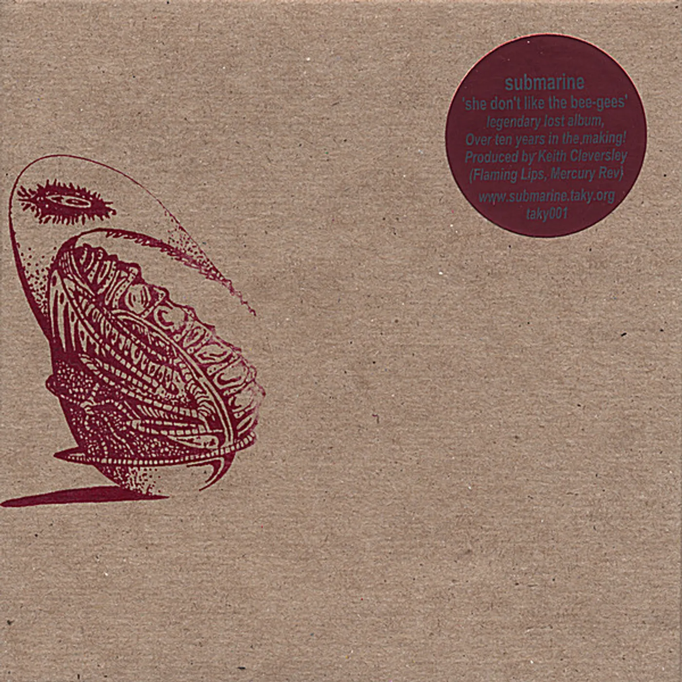 Submarine SHE DON'T LIKE THE BEE-GEES CD