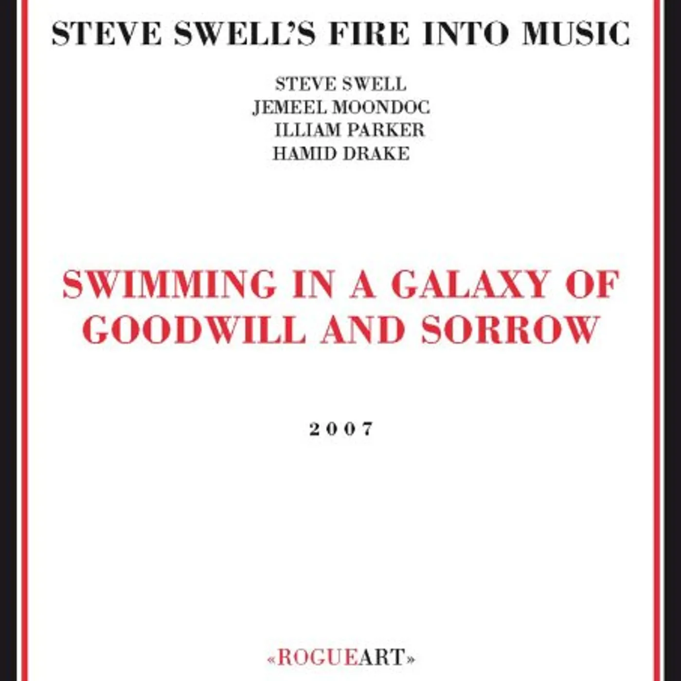 Steve Swell SWIMMING IN A GALAXY OF GOODWILL & SORROW CD