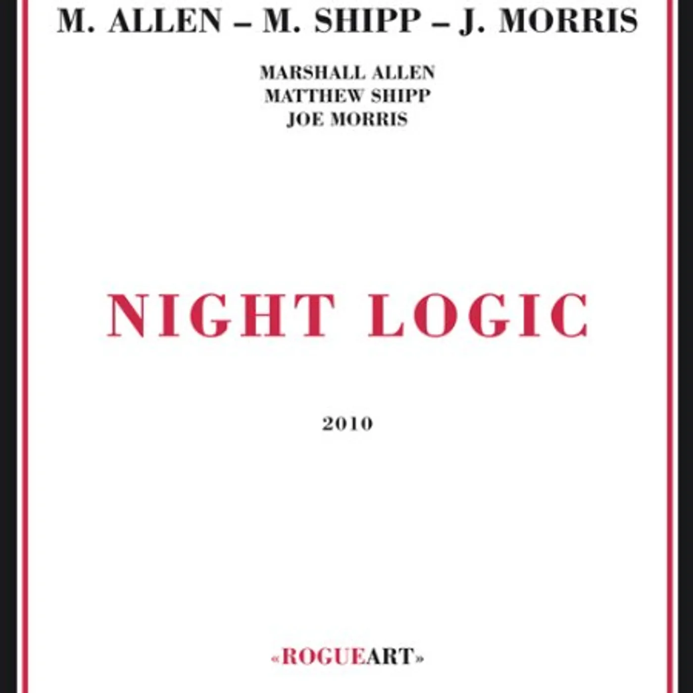 Matthew Shipp NIGHT LOGIC CD