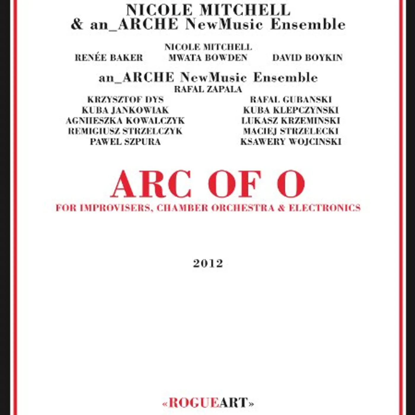 Nicole Mitchell ARC OF O CD