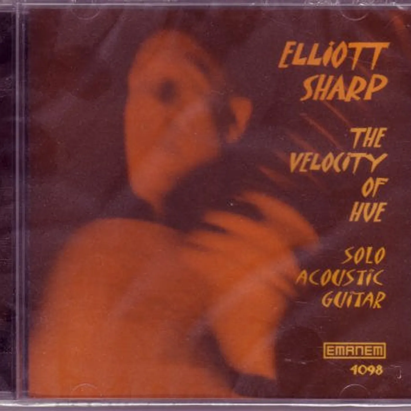Elliott Sharp VELOCITY OF HUE-SOLO ACUSTIC GUITAR CD