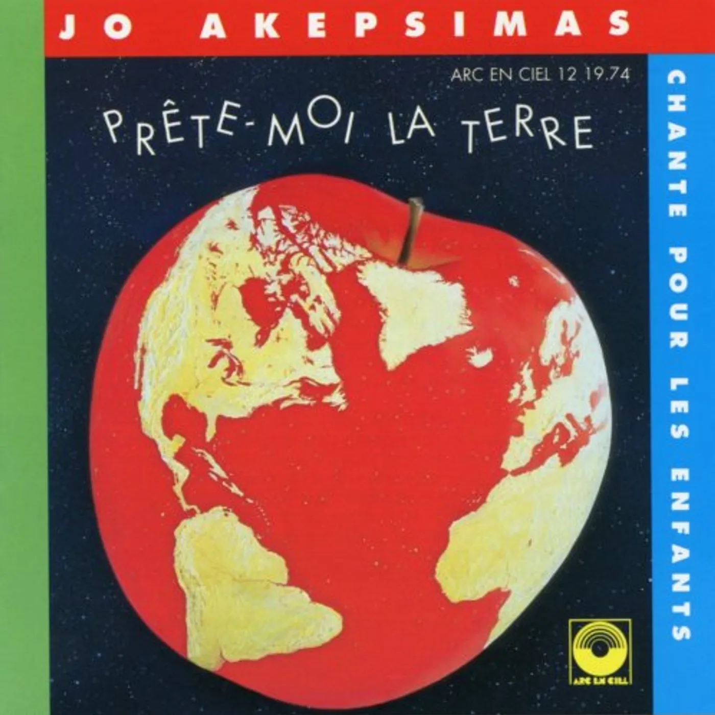 Jo Akepsimas PRETE MOI LA TERRE CD