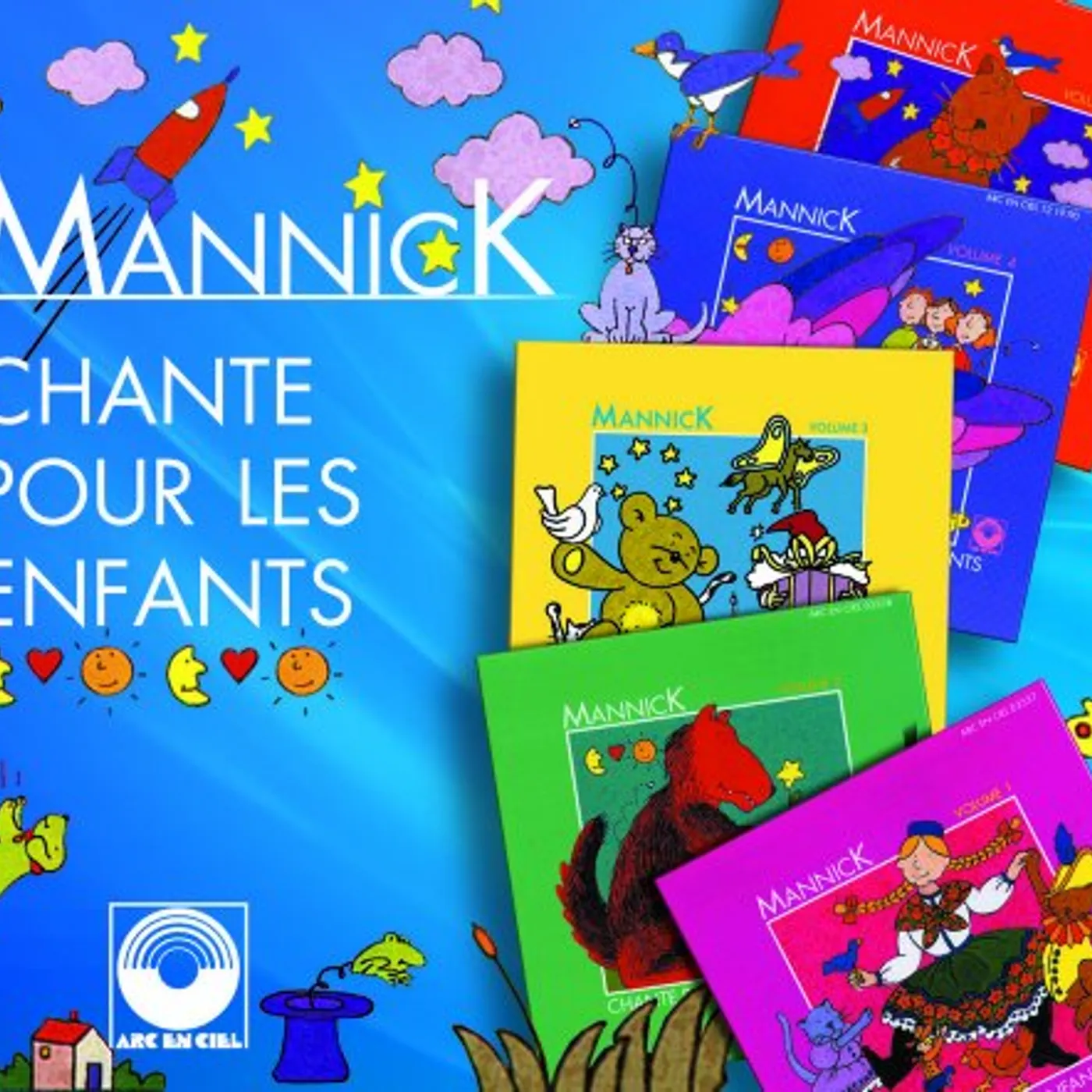 Mannick CHANTE POUR LES ENFANTS CD