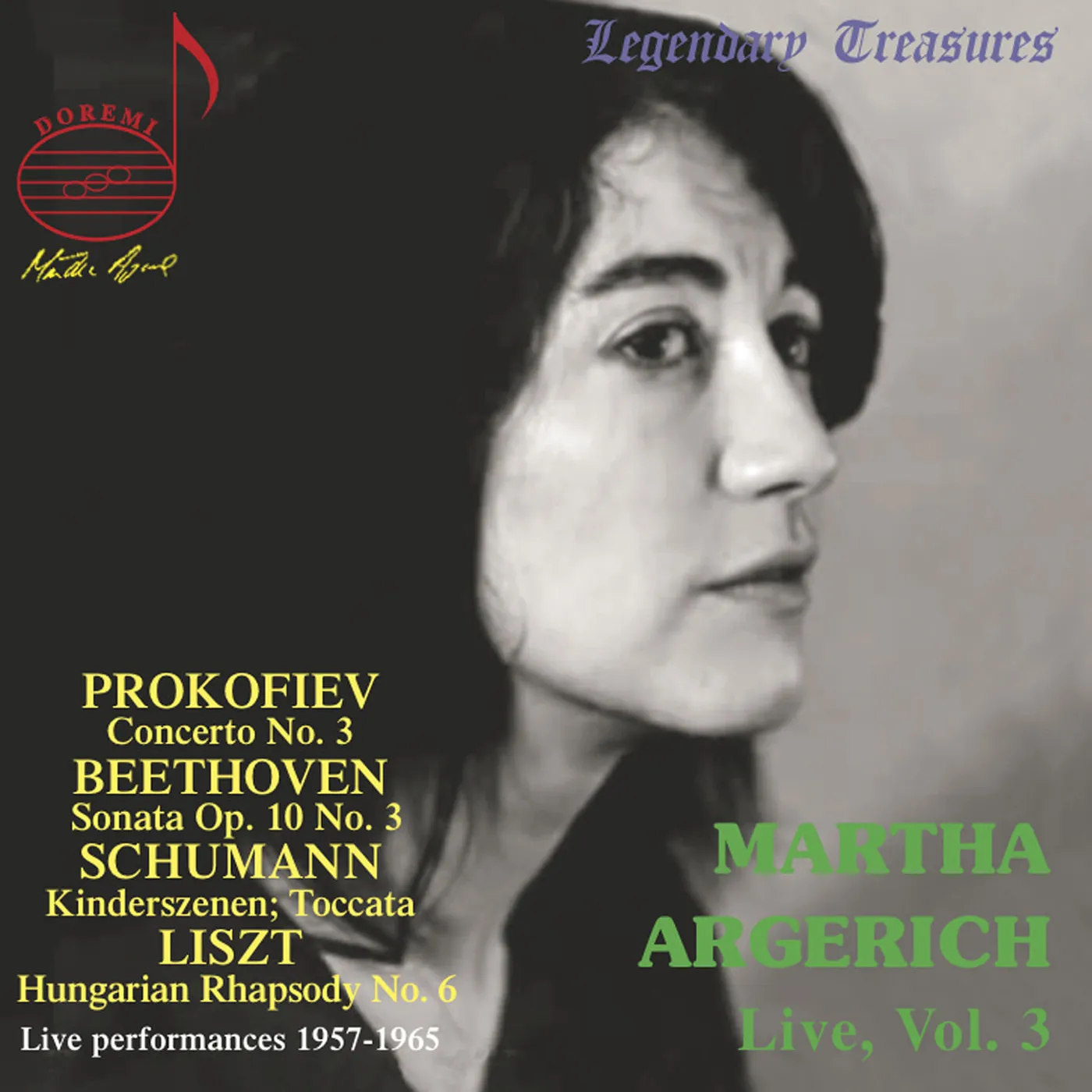 MARTHA ARGERICH 3 CD