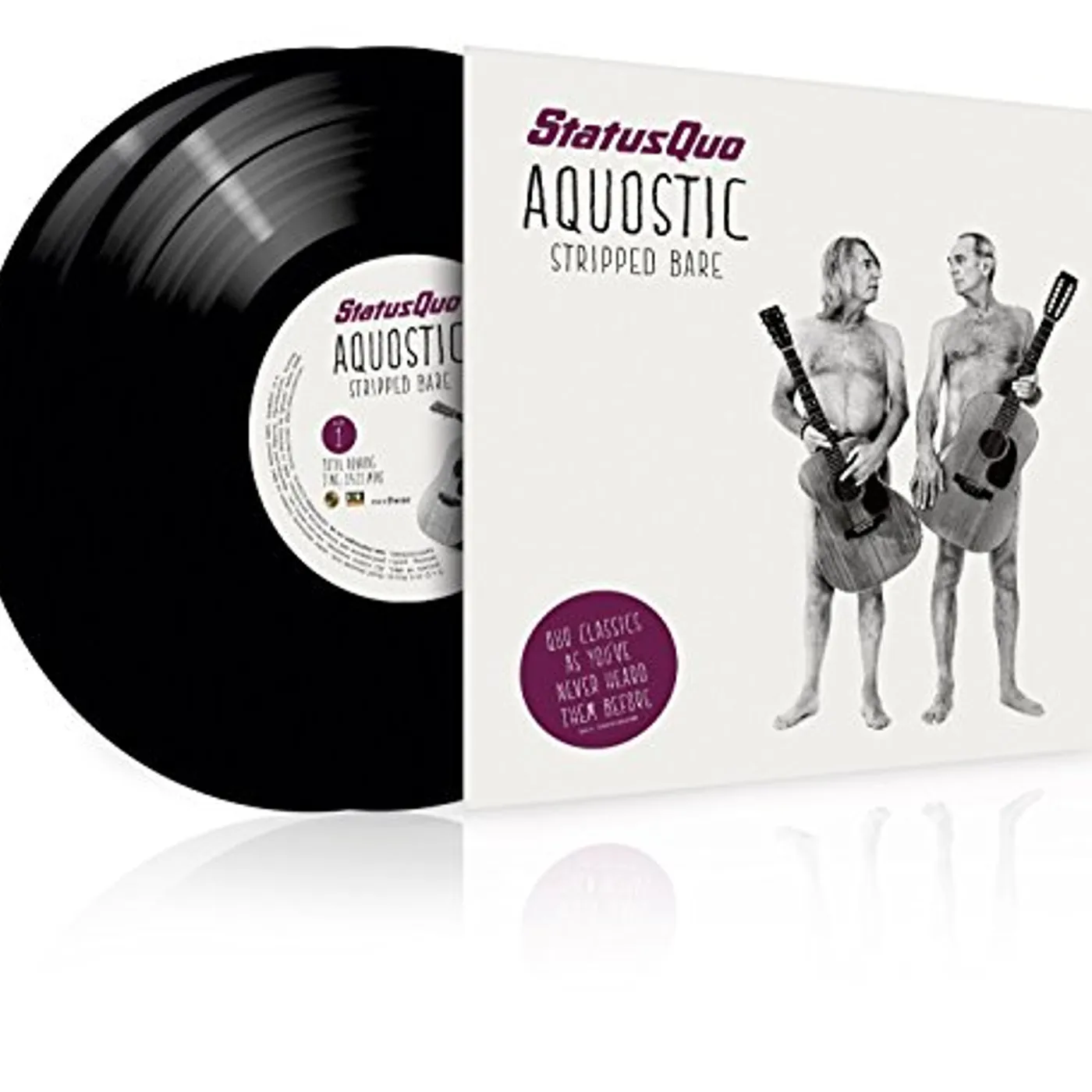 Status Quo AQUOSTIC / STRIPPED BARE Vinyl Record