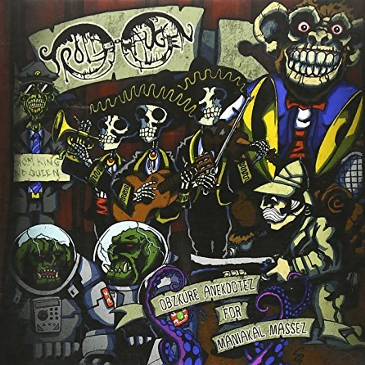 Troldhaugen OBZKURE ANEKDOTEZ FOR MANIAKAL MASSEZ CD