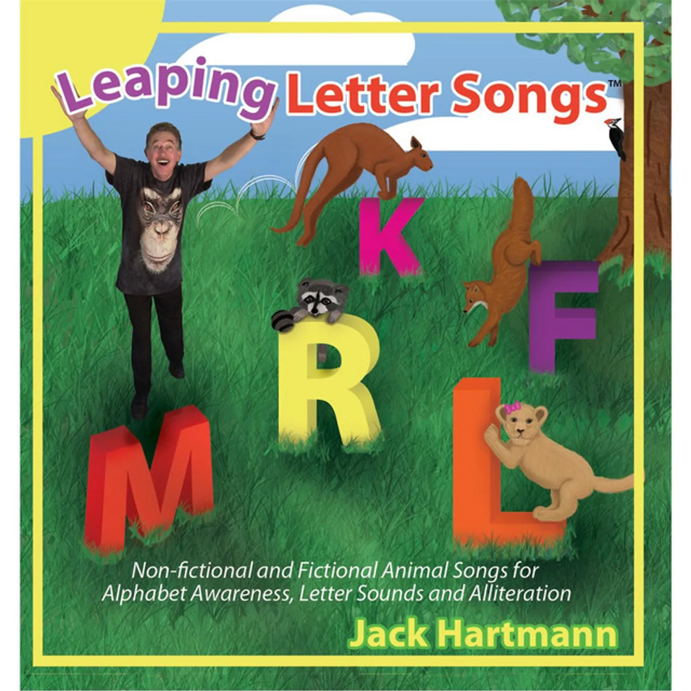 Jack Hartmann LEAPING LETTER SONGS CD