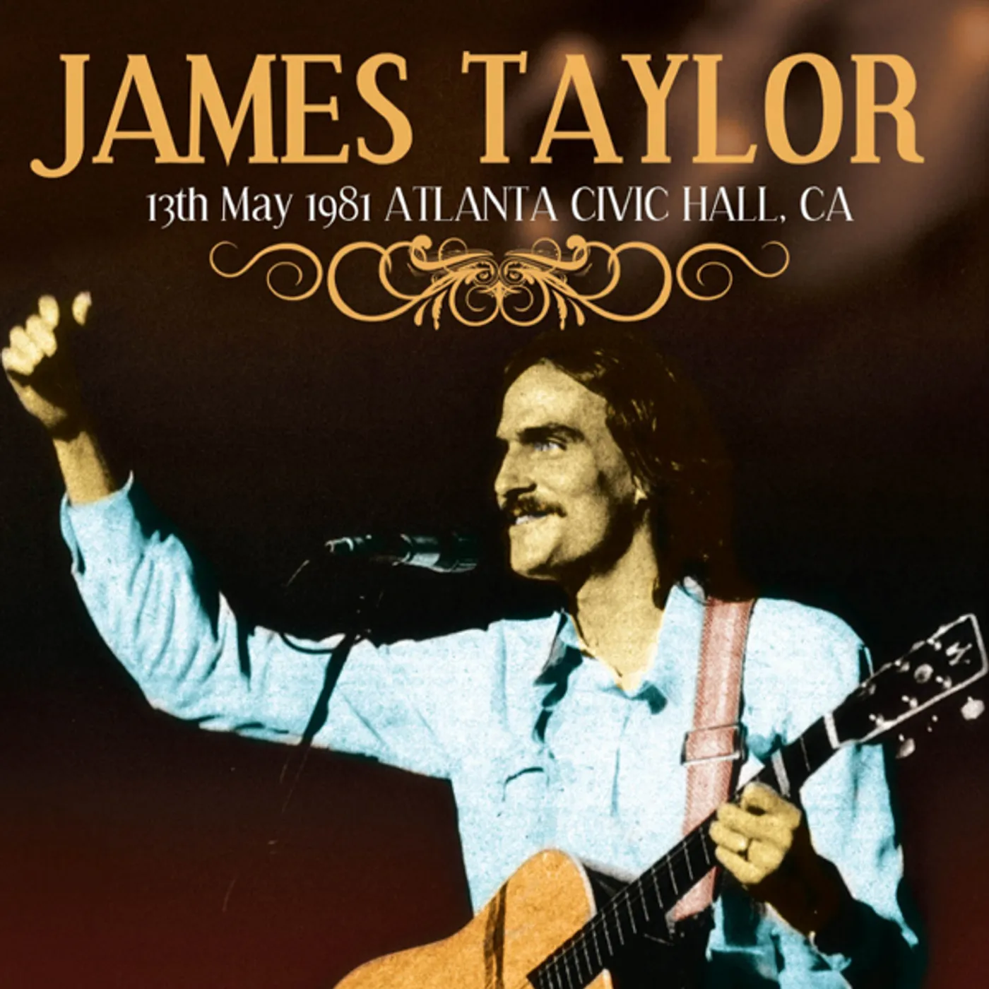 James Taylor 13TH MAY 1981 ATLANTA CIVIC HALL GA CD