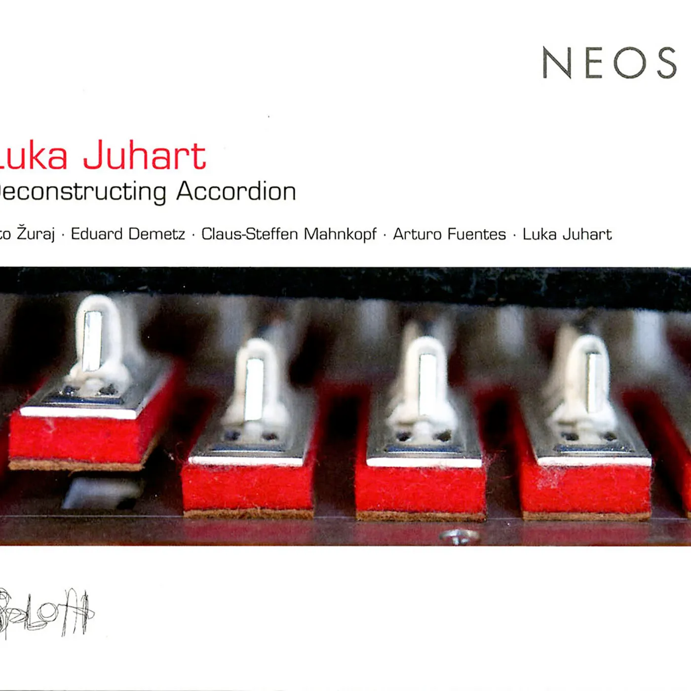 Luka Juhart DECONSTRUCTING ACCORDION CD