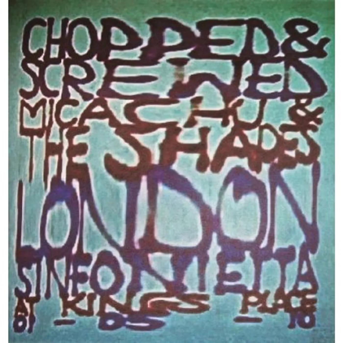 Micachu & The Shapes CHOPPED & SCREWED CD