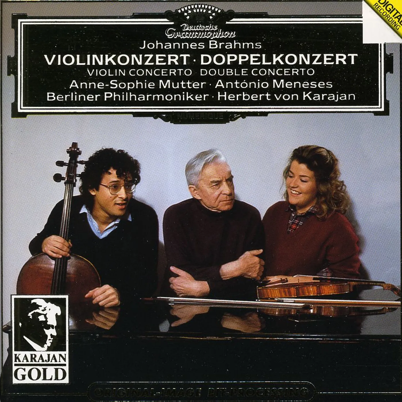 J. Brahms CON VN/CON DBL CD