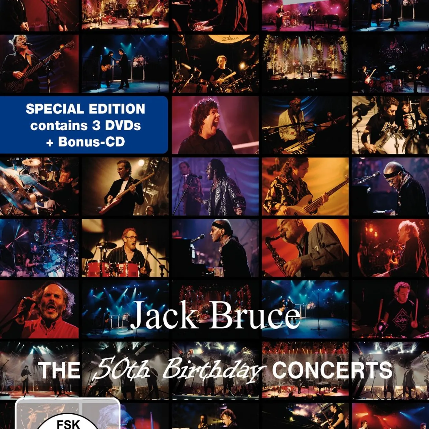 Jack Bruce ROCKPALAST: 50TH BIRTHDAY CONCERTS DVD