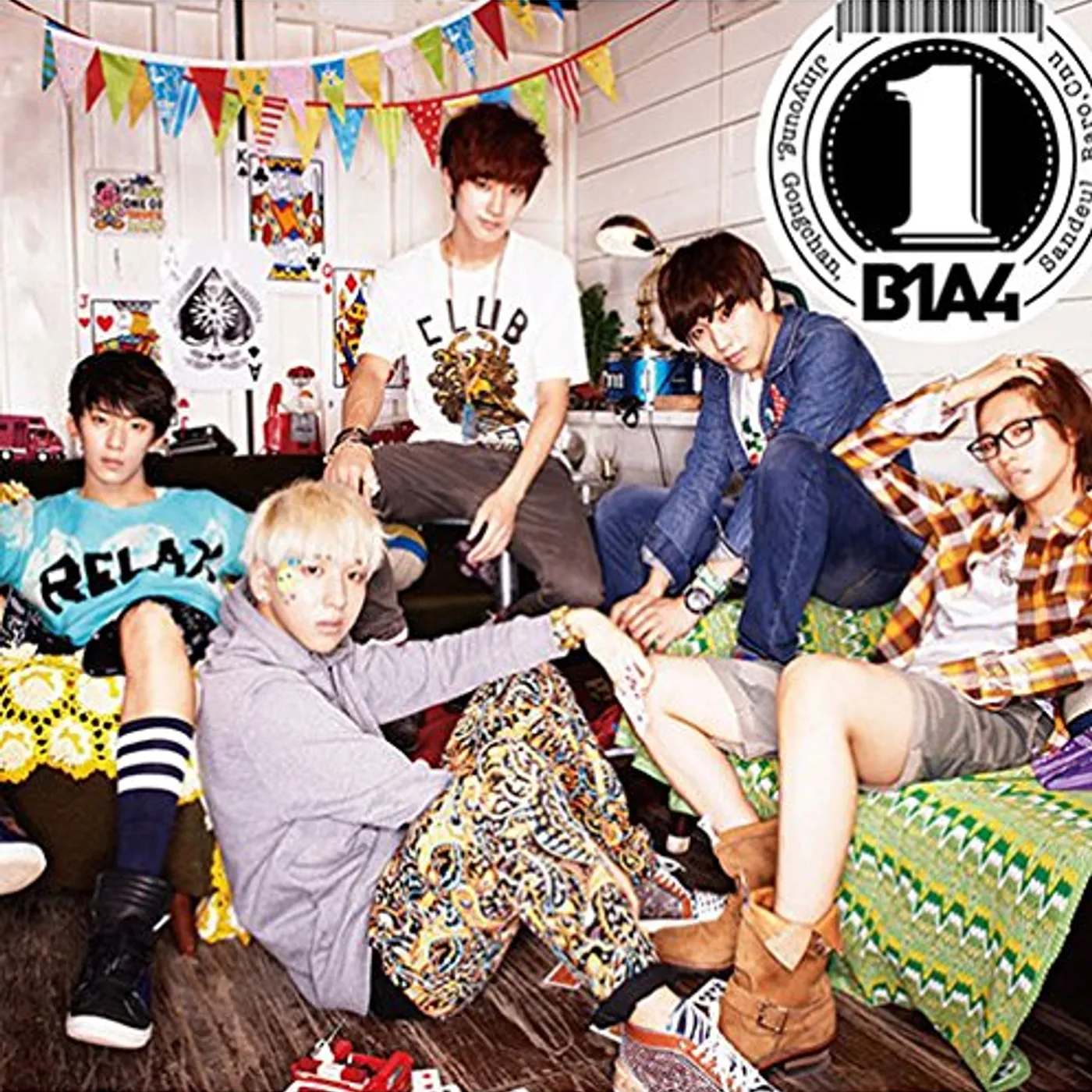 B1A4 1 (JAPANESE STUDIO ALBUM) CD