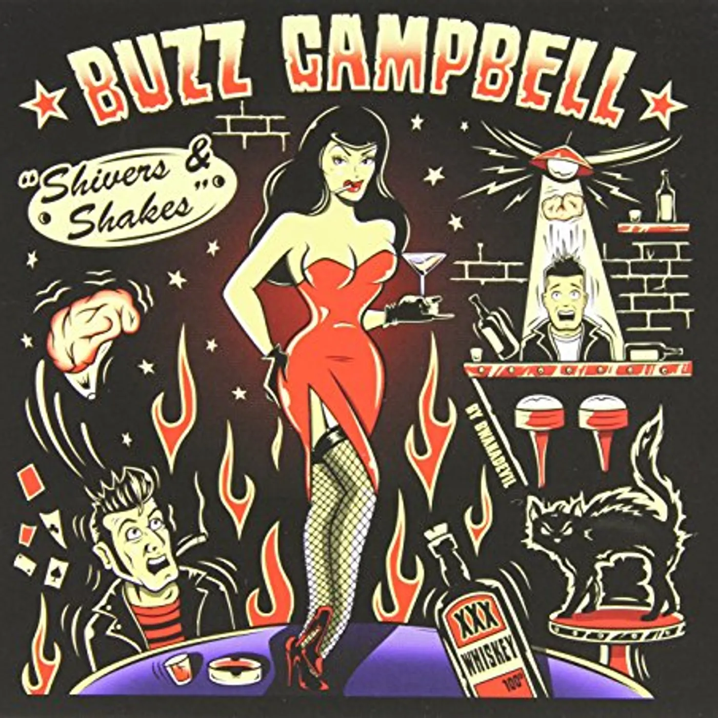 Buzz Campbell SHIVERS 7 SHAKES CD