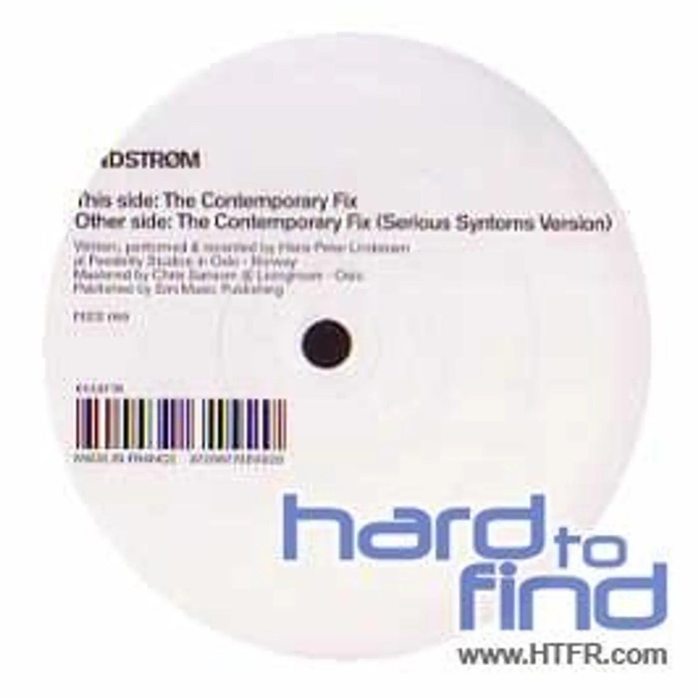 Lindstrøm CONTEMPORARY FIX Vinyl Record