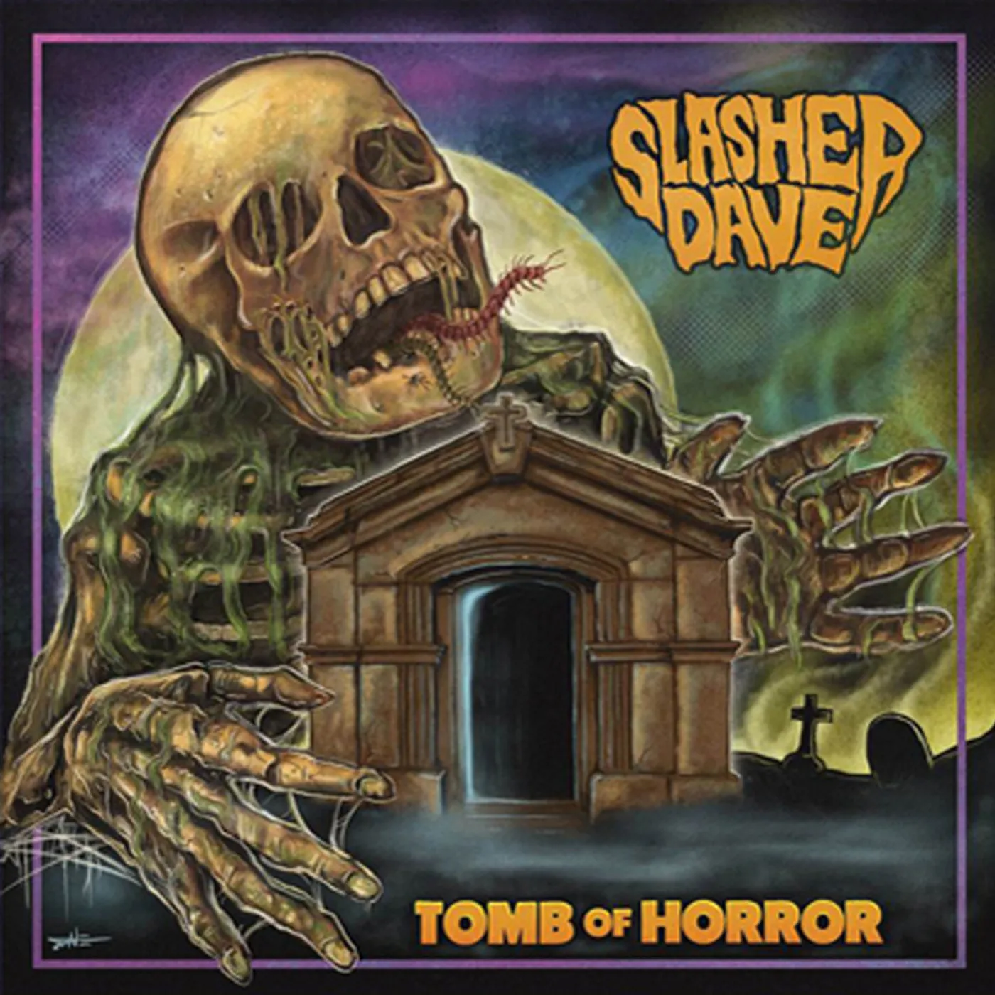 Slasher Dave TOMB OF HORROW Vinyl Record