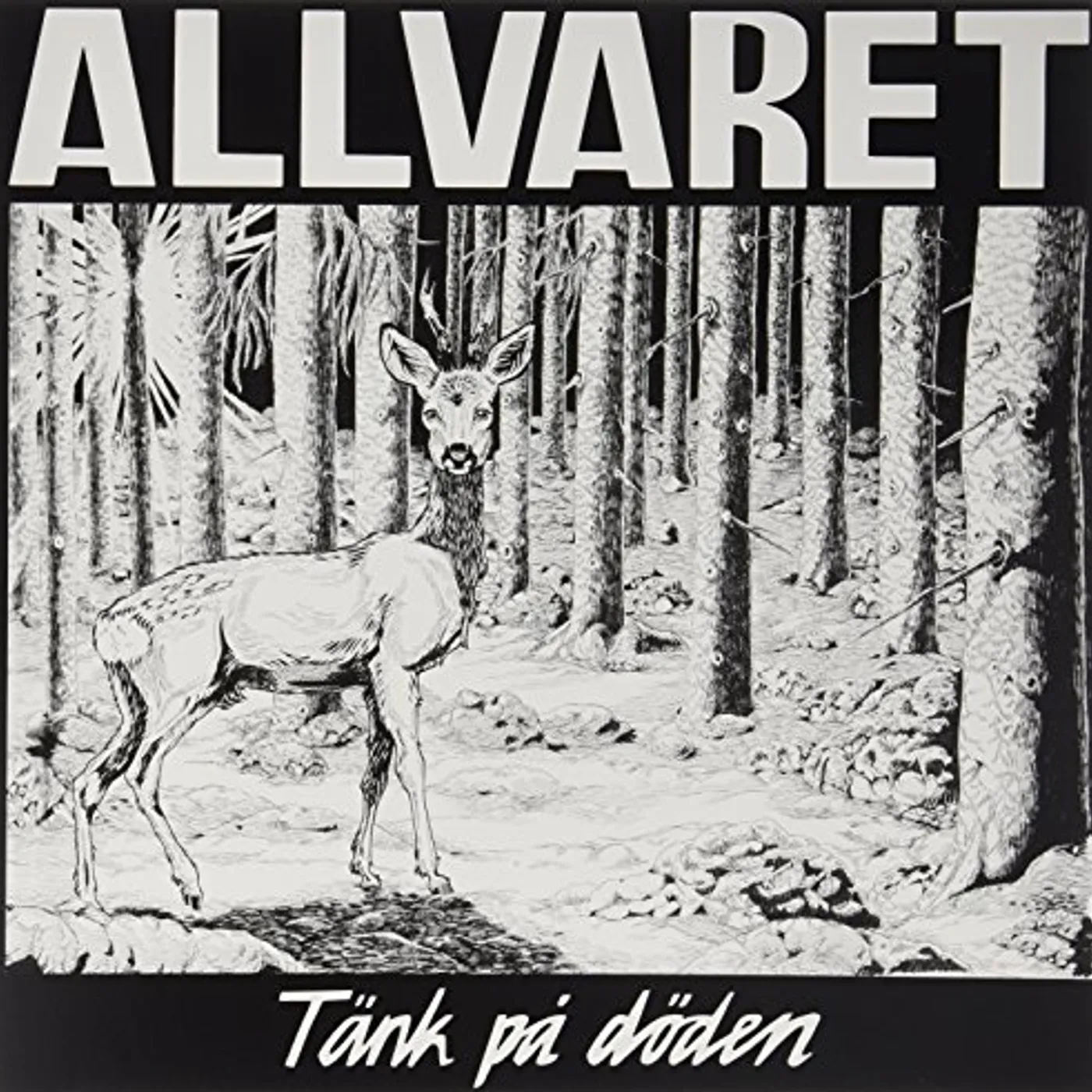 Allvaret TANK PA DODEN Vinyl Record