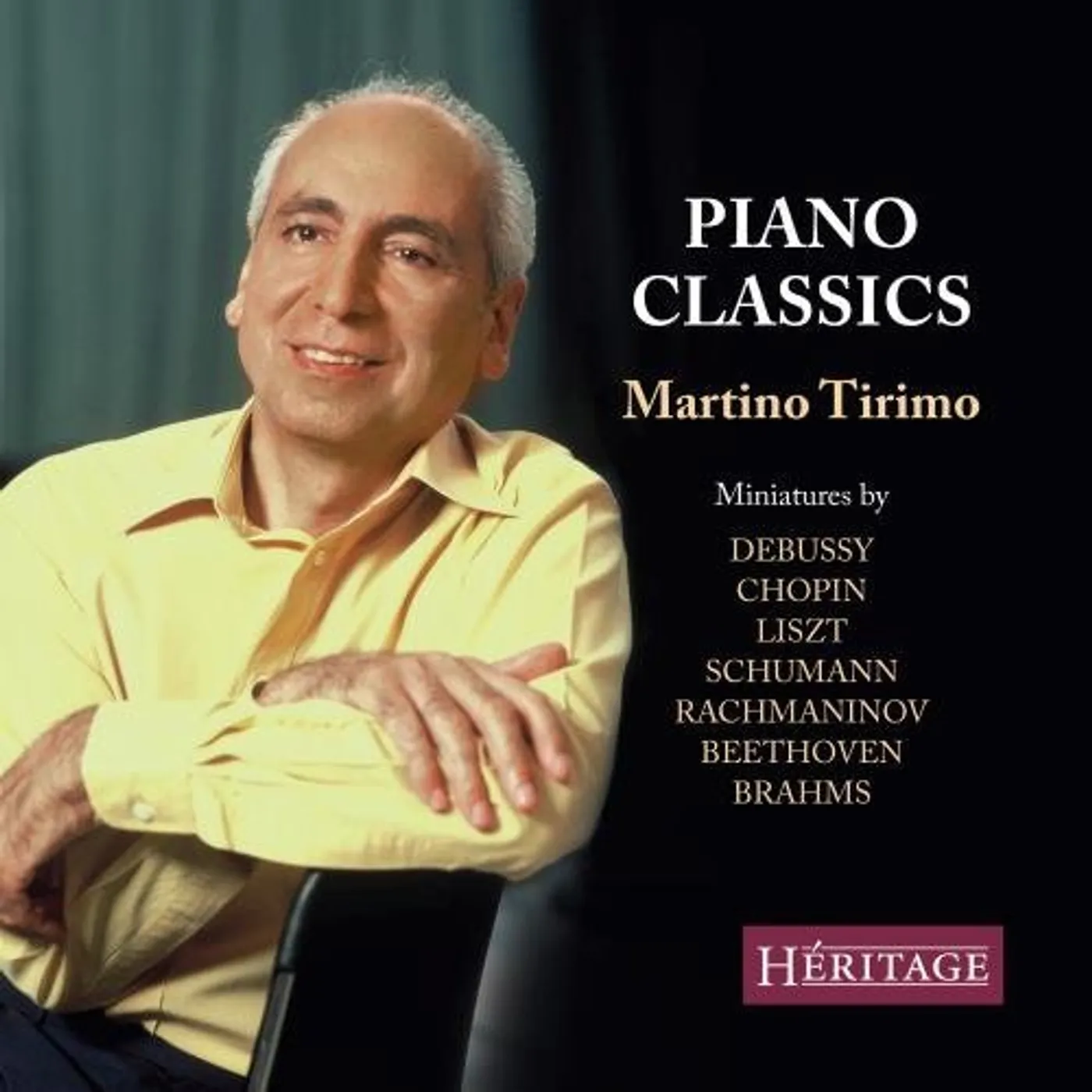 Martino Tirimo PIANO CLASSICS: DEBUSSY CHOPLIN LISZT SCHUMANN CD