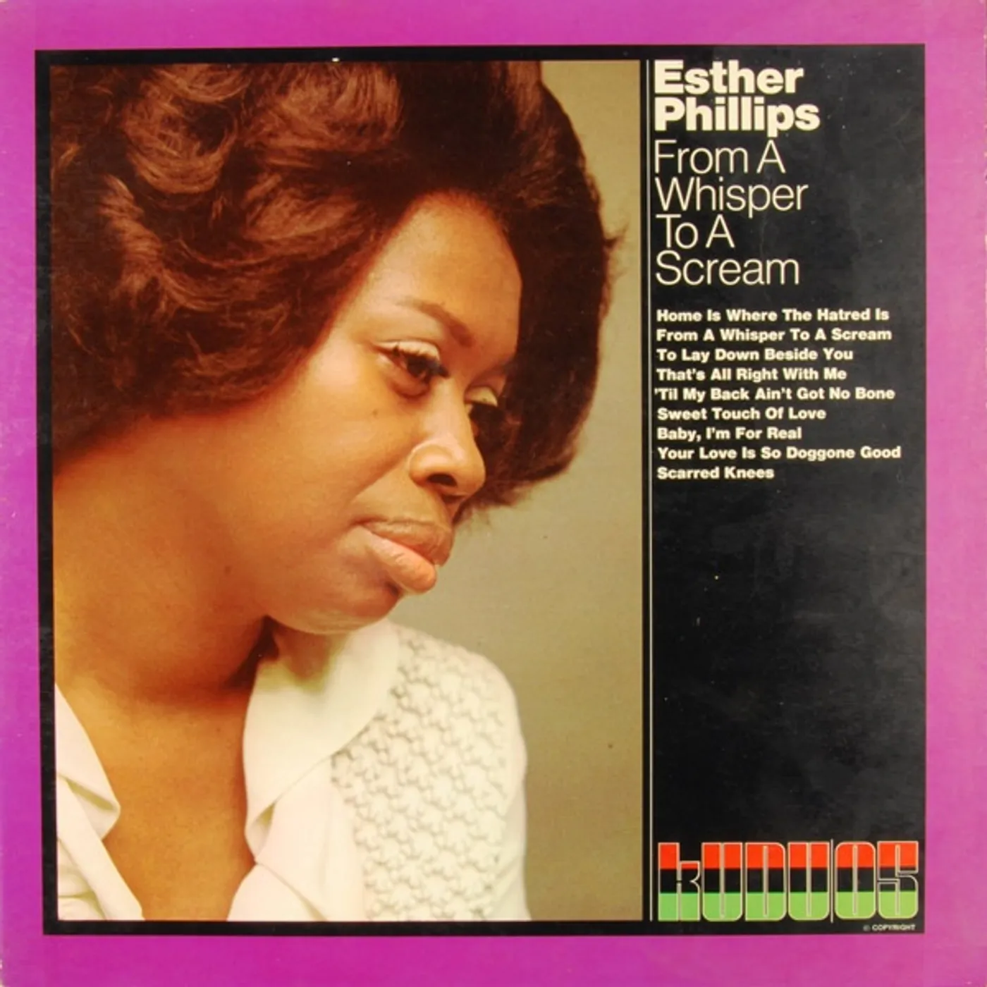 Esther Phillips FROM A WHISPER TO A SCREAM Vinyl Record