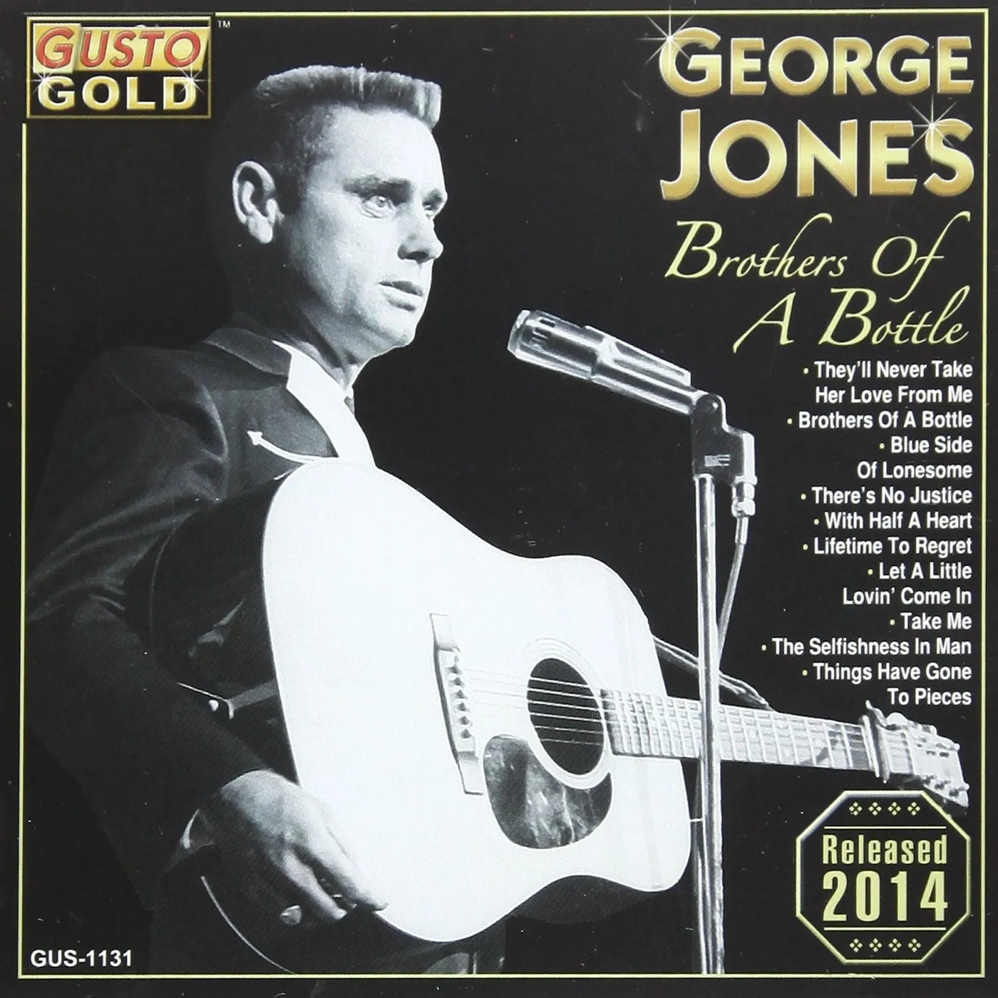 George Jones BROTHERS OF A BOTTLE CD