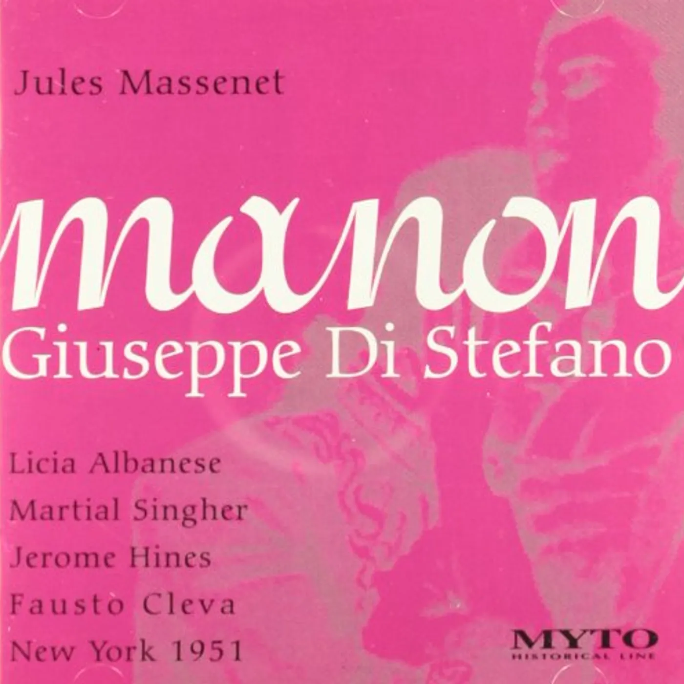 Massenet MANON - ALBANESE DI STEFANO CD