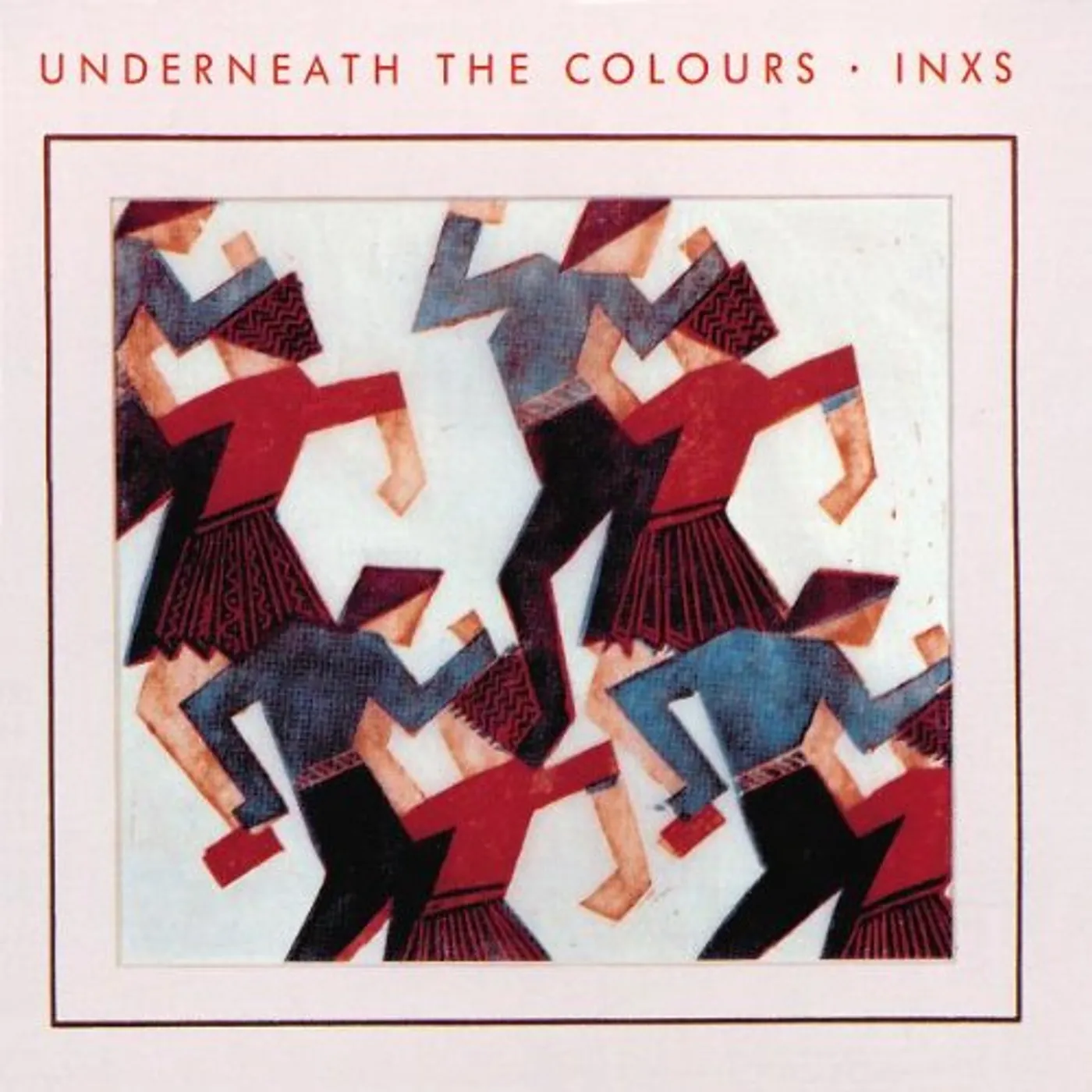 INXS Underneath The Colours Vinyl Record