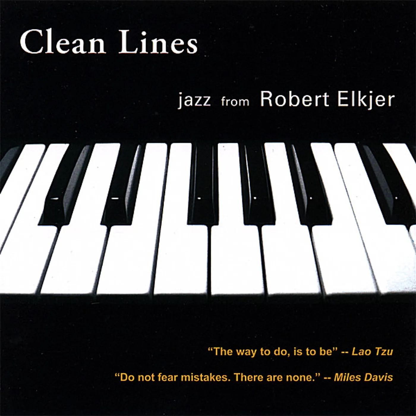 Robert Elkjer CLEAN LINES CD