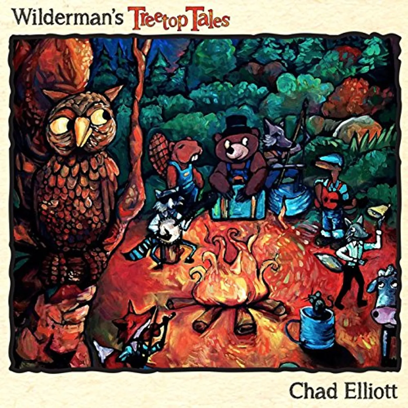 Chad Elliott WILDERMAN'S TREETOP TALES CD