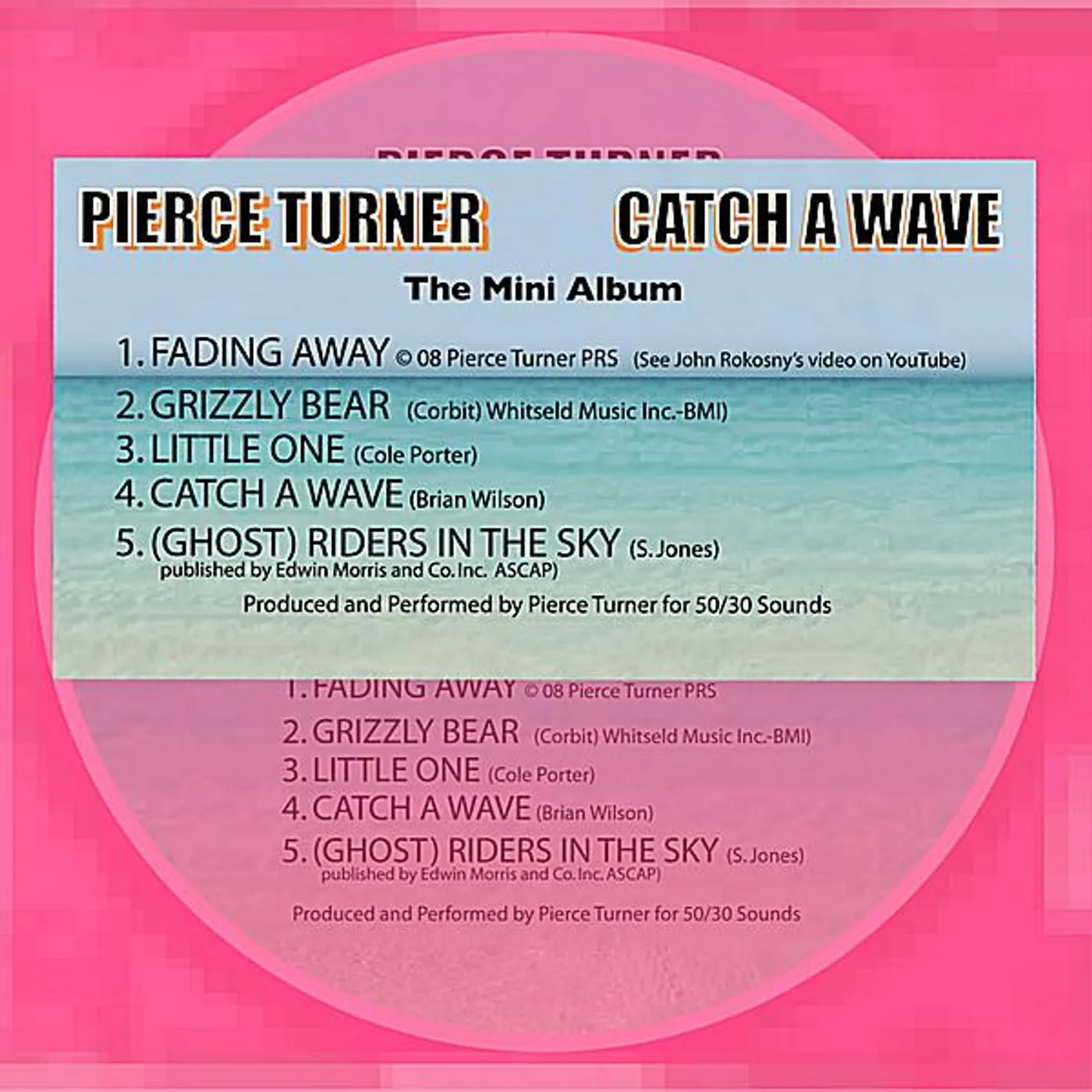 Pierce Turner CATCH A WAVE CD