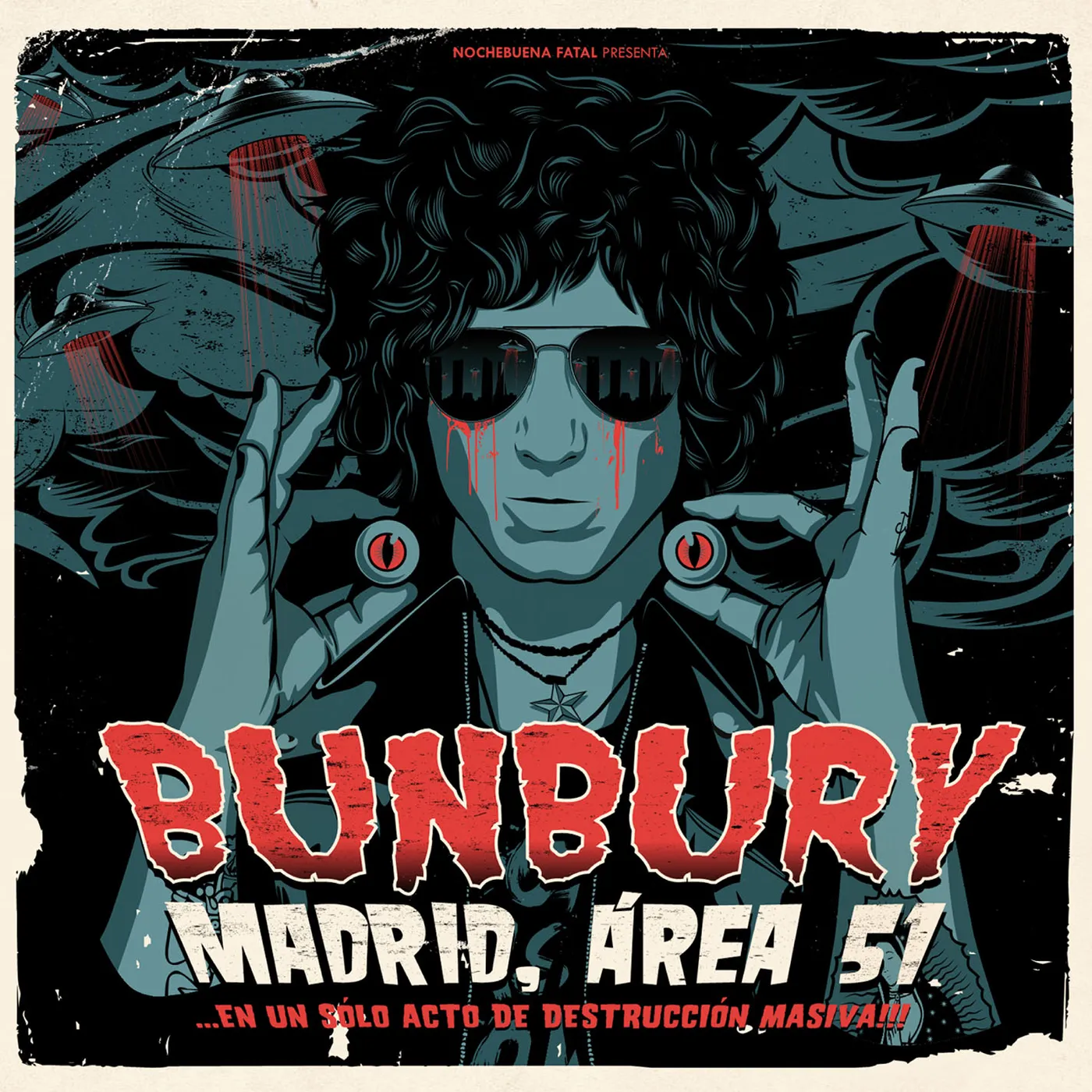 Bunbury MADRID AREA 51: EN UN SOLO ACTO DE DESTRUCCION CD