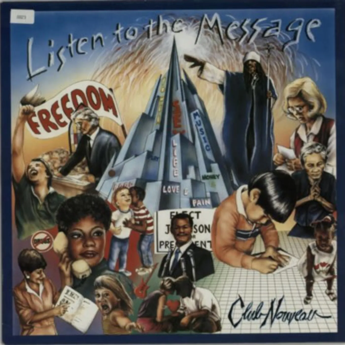 Club Nouveau Listen To The Message Vinyl Record