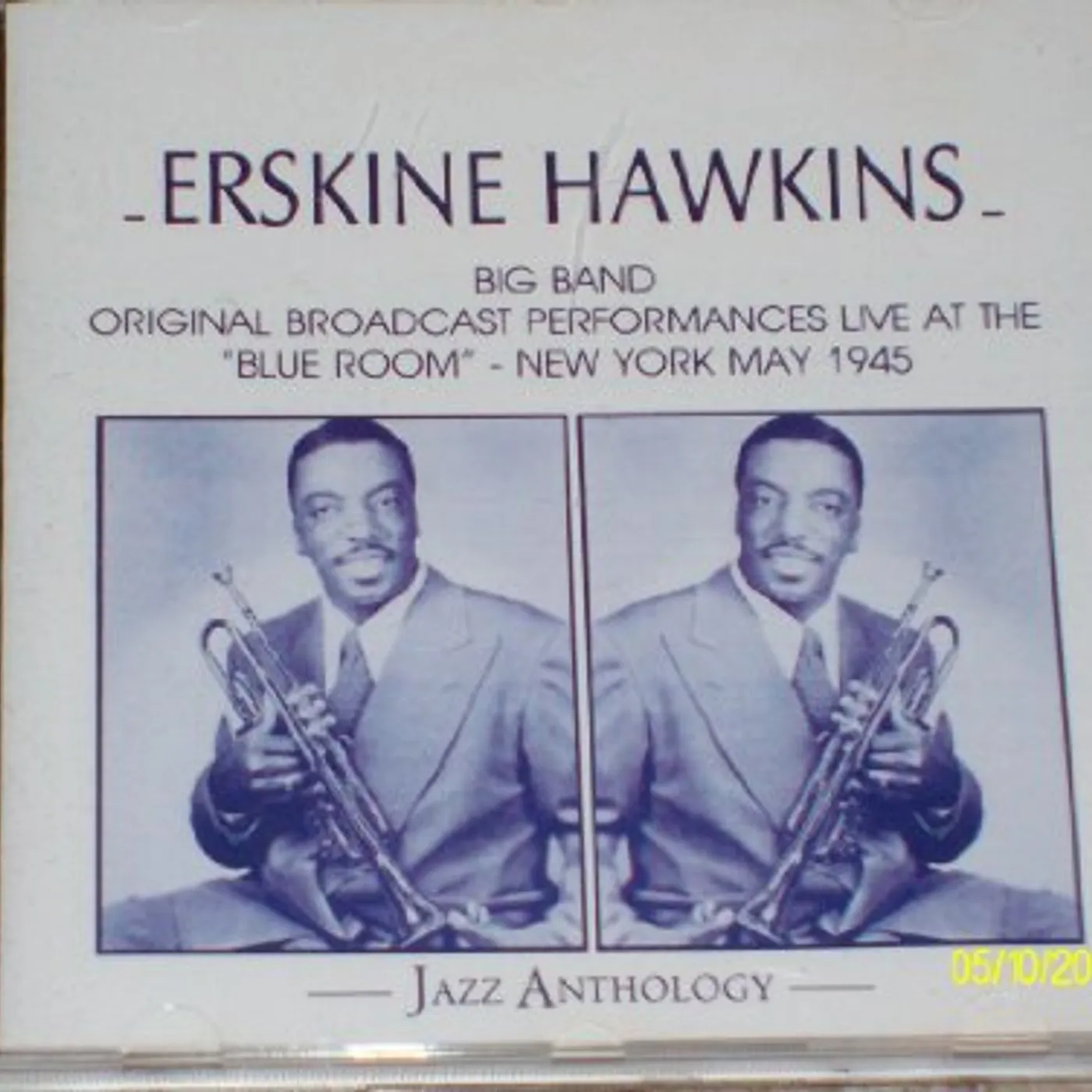 Erskine Hawkins AT THE BLUE ROOM N.Y. - LIVE 1945 CD