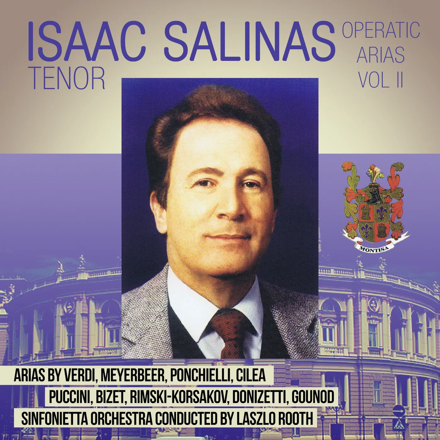 Isaac Salinas OPERATIC ARIAS II CD