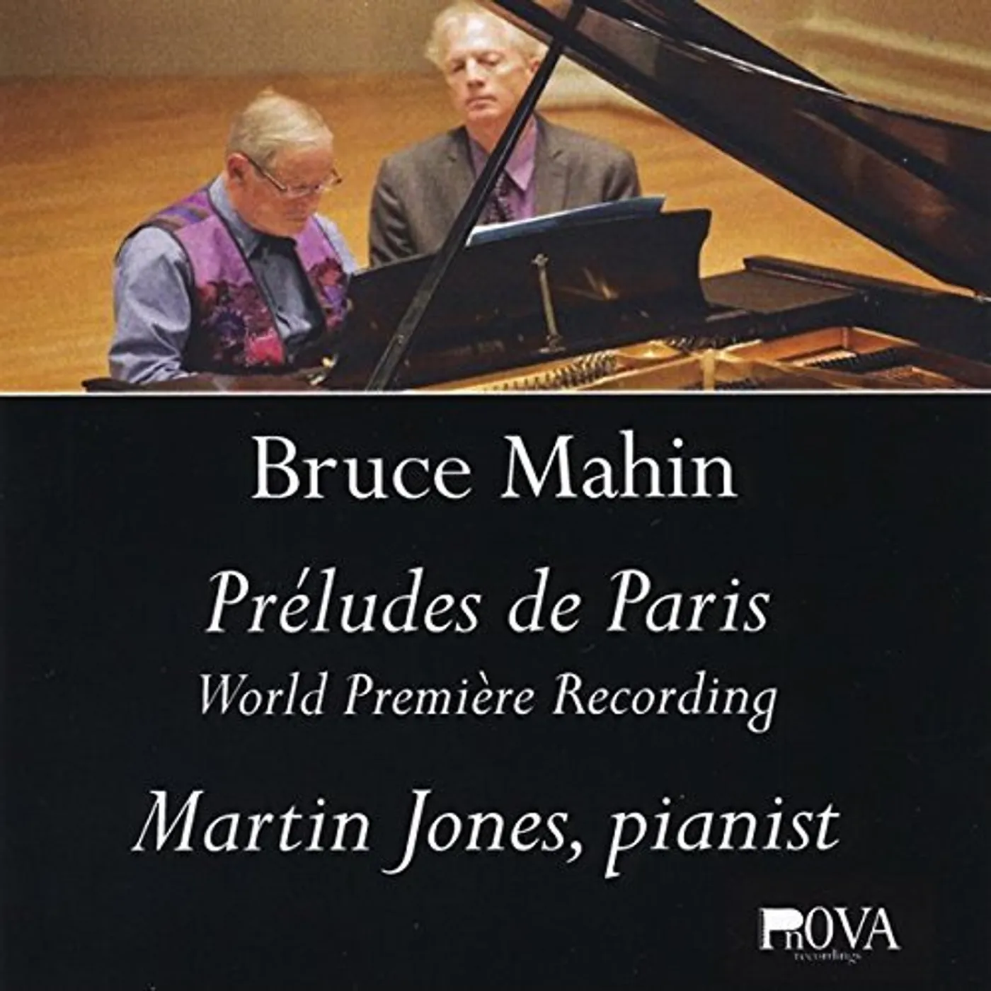 Martin Jones BRUCE MAHIN: PRELUDES DE PARIS CD