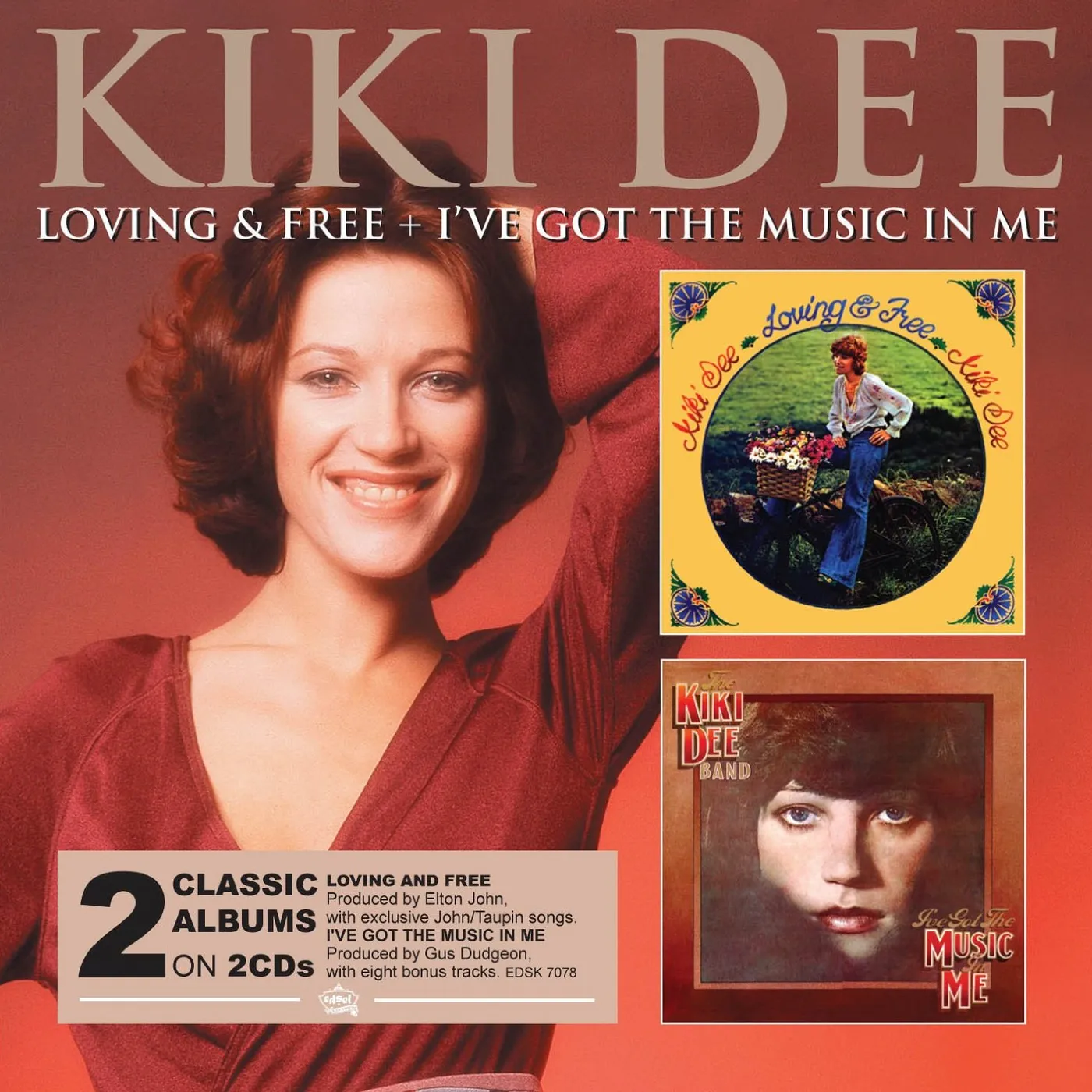 Kiki Dee LOVING & FREE / I'VE GOT THE MUSIC IN CD