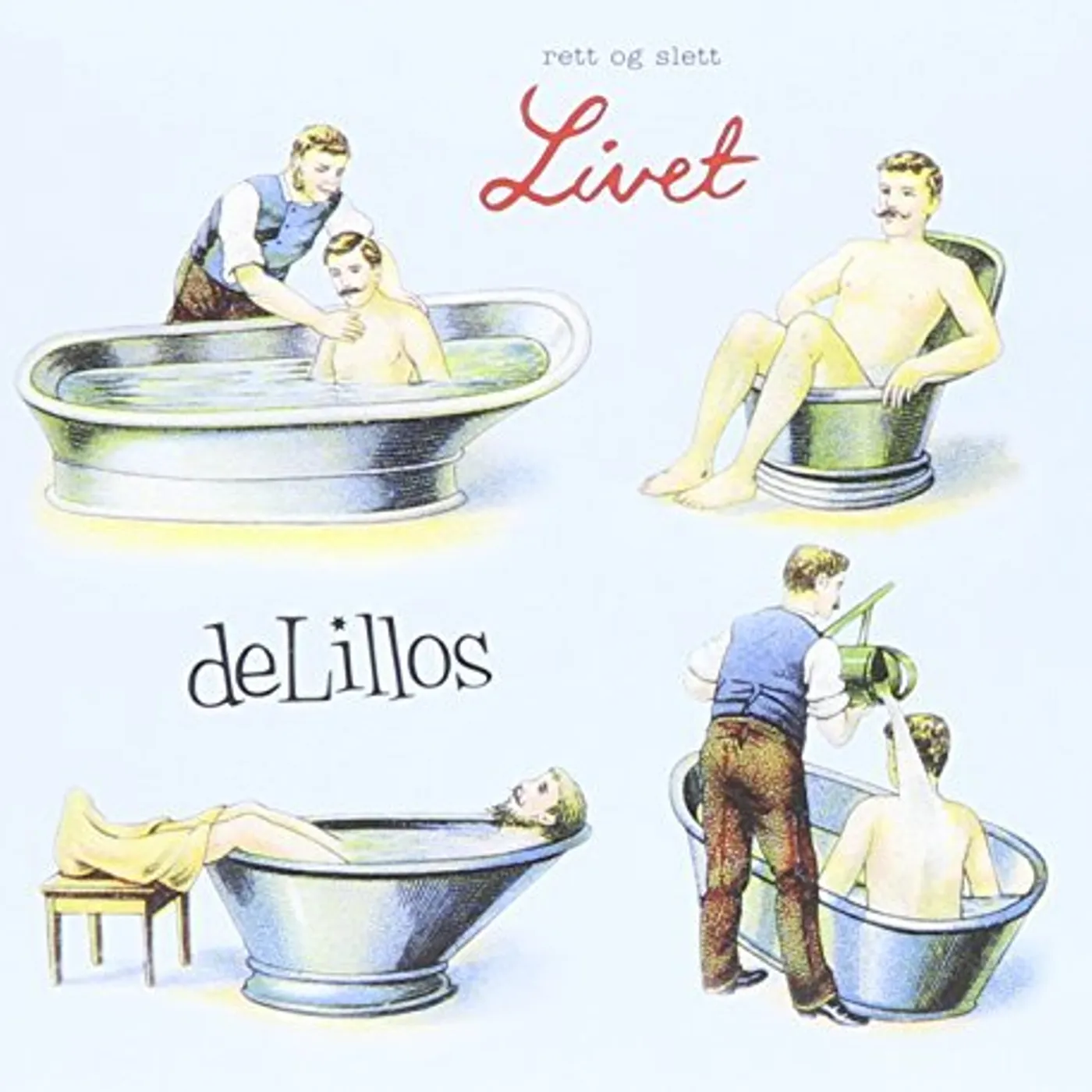 deLillos RETT OG SLETT LIVET CD
