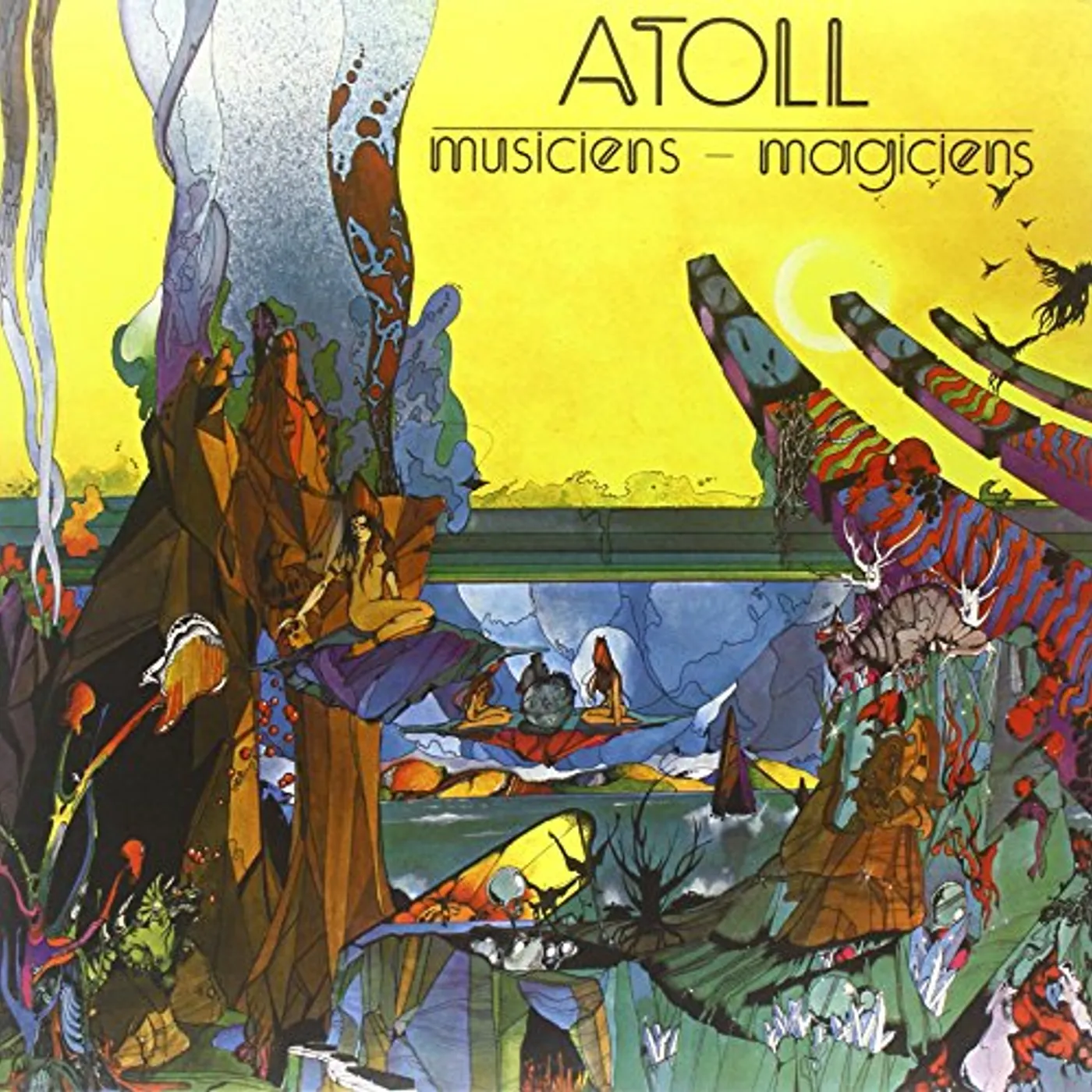 Atoll MUSICIENS-MAGICIENS Vinyl Record