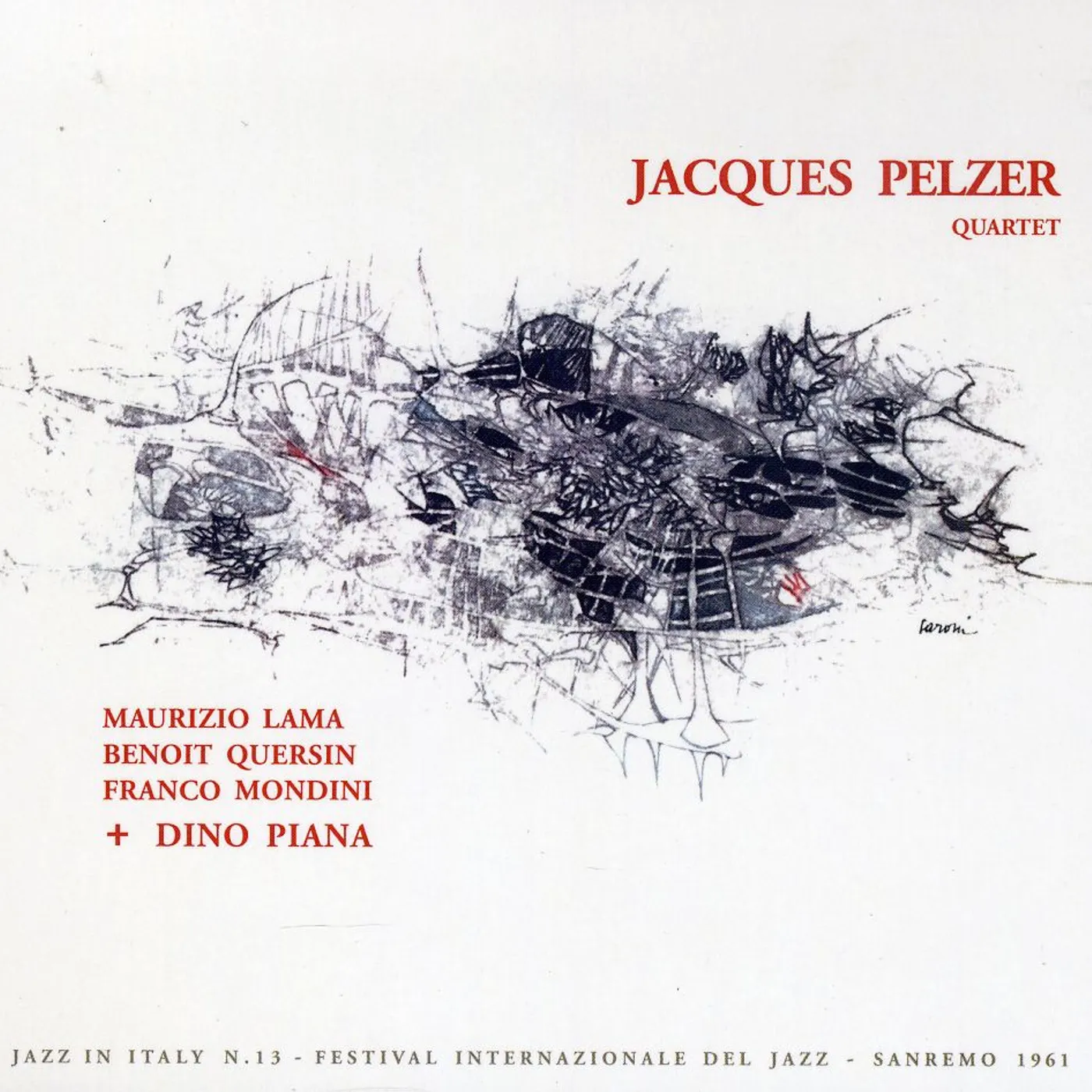 JACQUES PELZER QRT CD