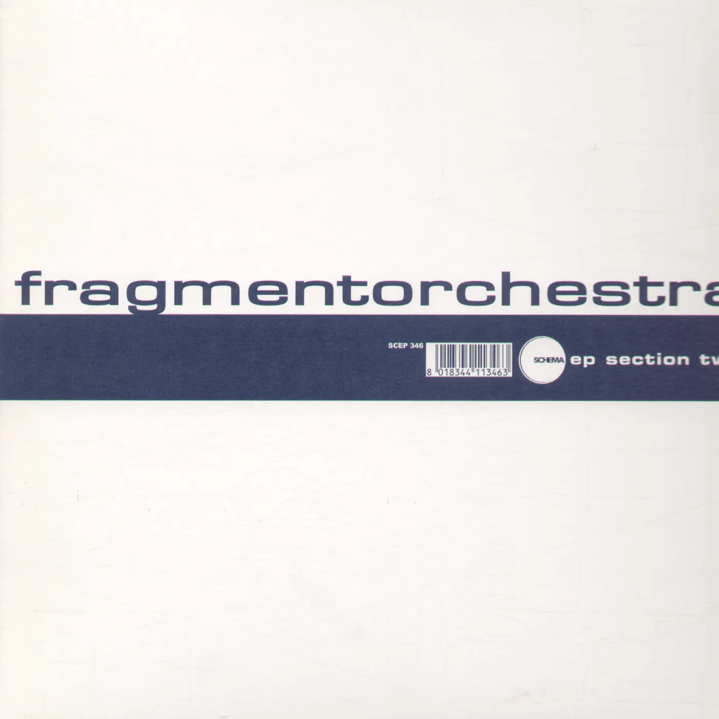 Fragment Orchestra SECTION TWO Vinyl Record