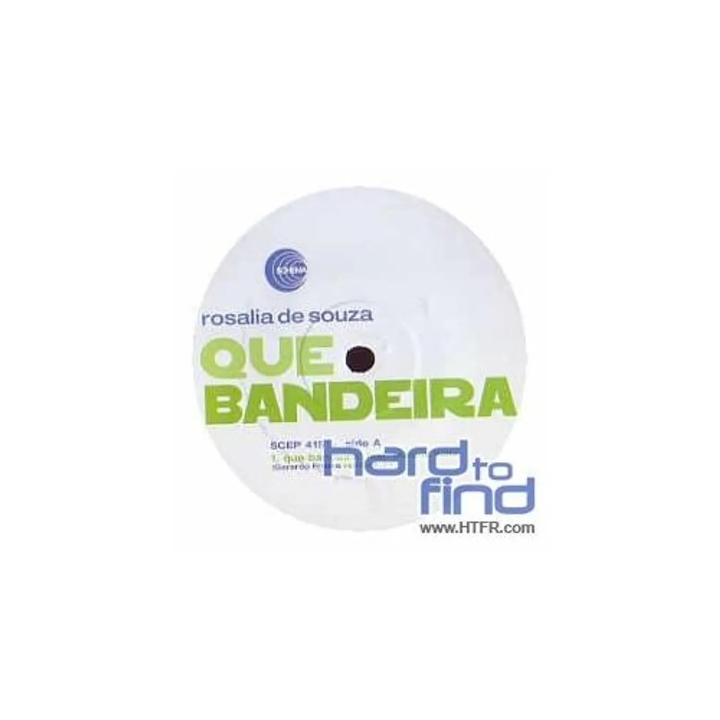 Rosalia De Souza QUE BANDEIRA REMIX BY FRISIN Vinyl Record