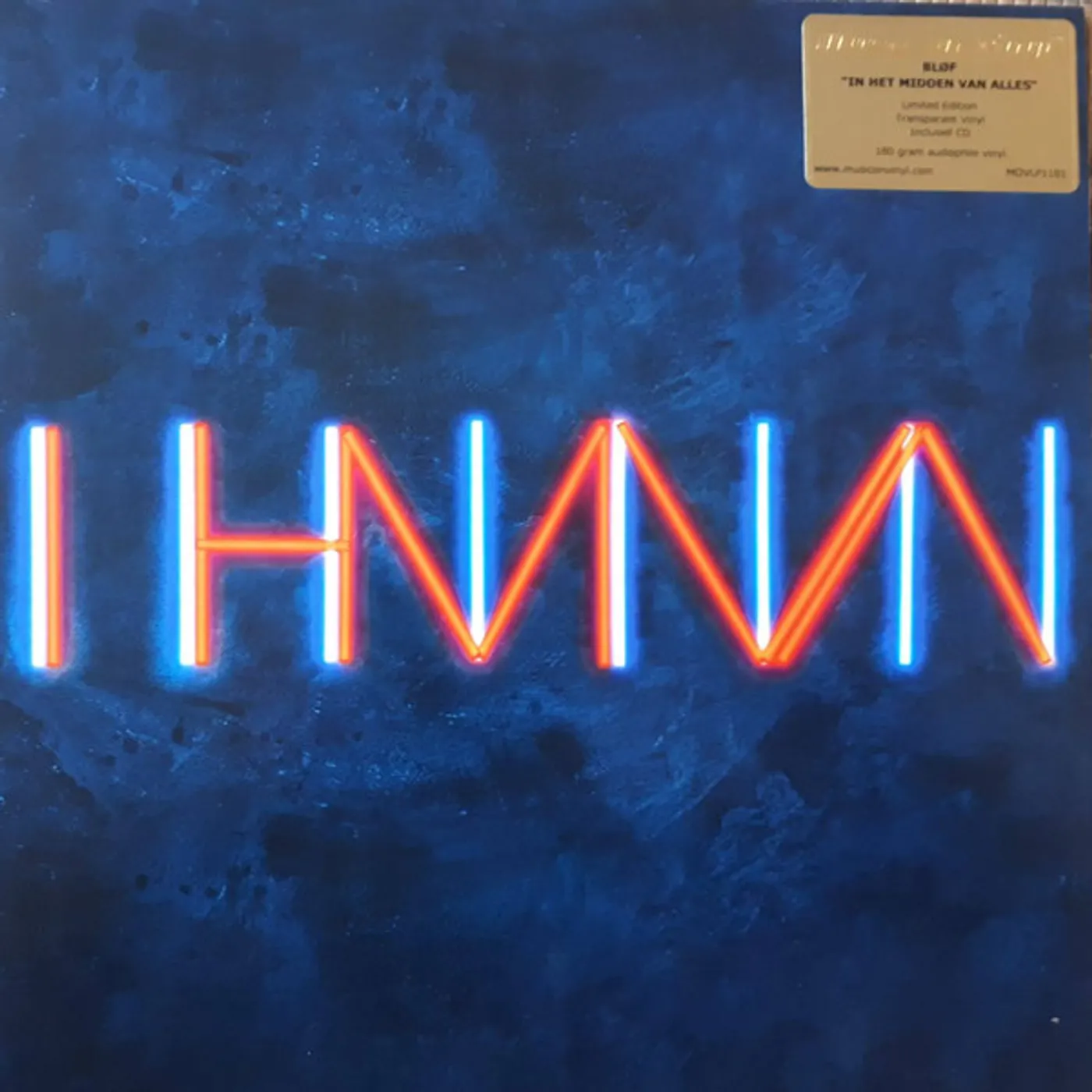 BLØF IN HET MIDDEN VAN ALLES Vinyl Record - Holland Release