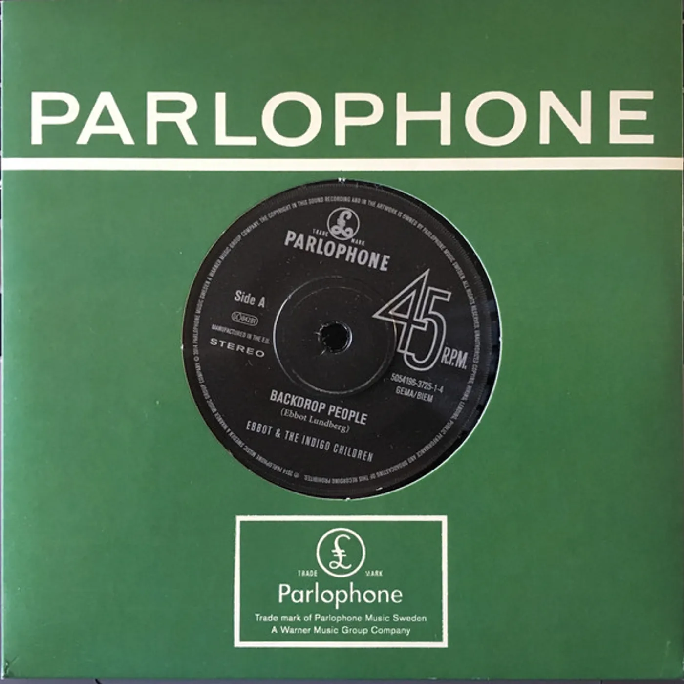 Ebbot Lundberg BACKDROP PEOPLE Vinyl Record