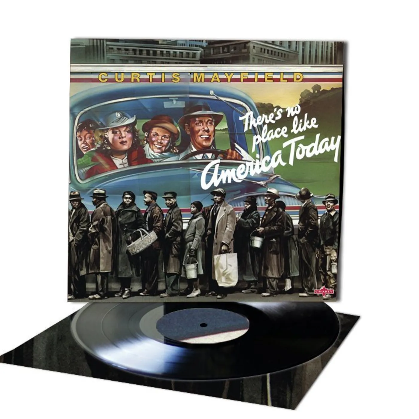 Curtis Mayfield There's No Place Like America Today Vinyl Record