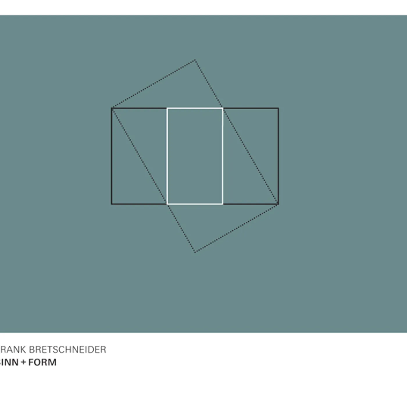 Frank Bretschneider SINN + FORM CD