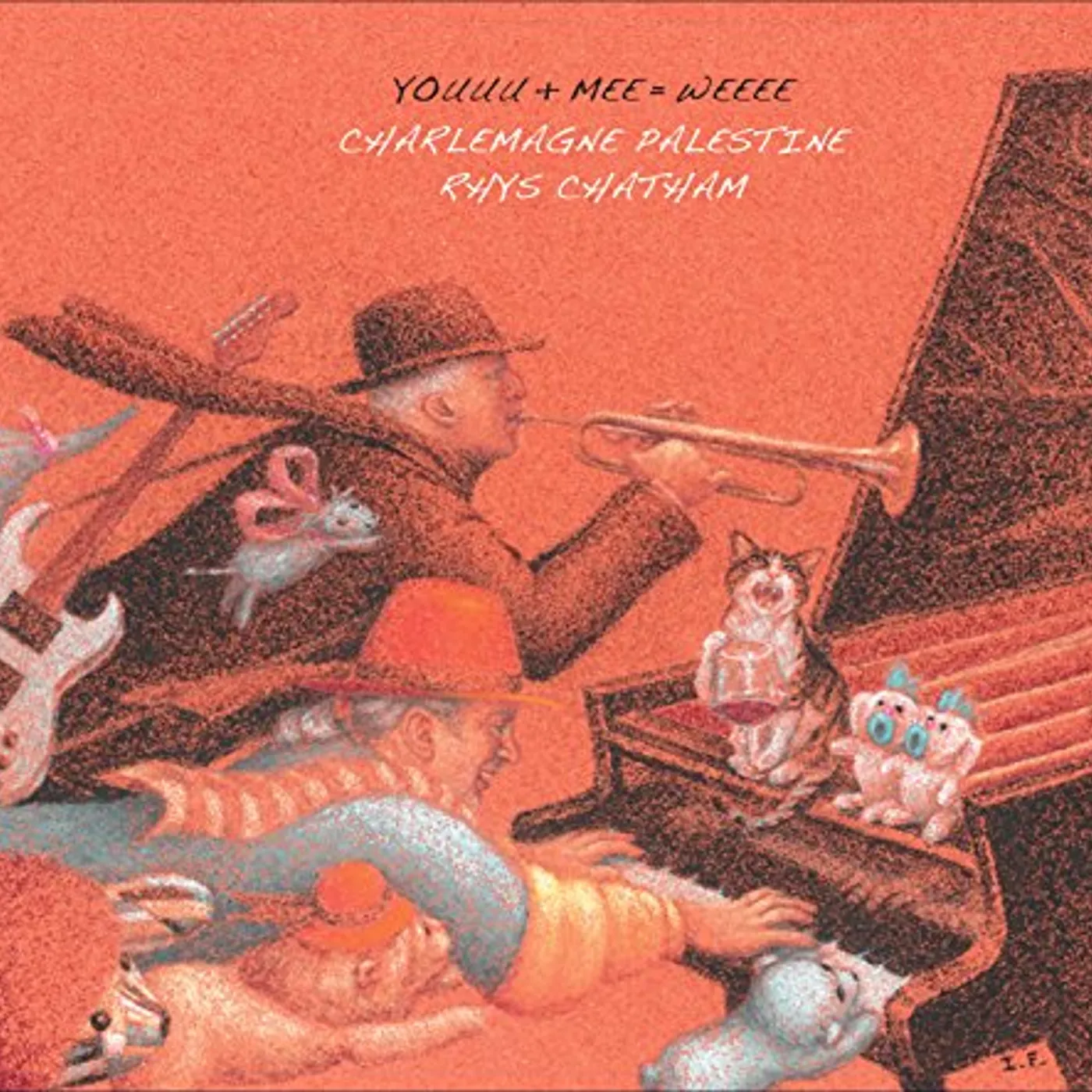 Charlemagne Palestine YOUUU + MEE = WEEE (FIRST) Vinyl Record