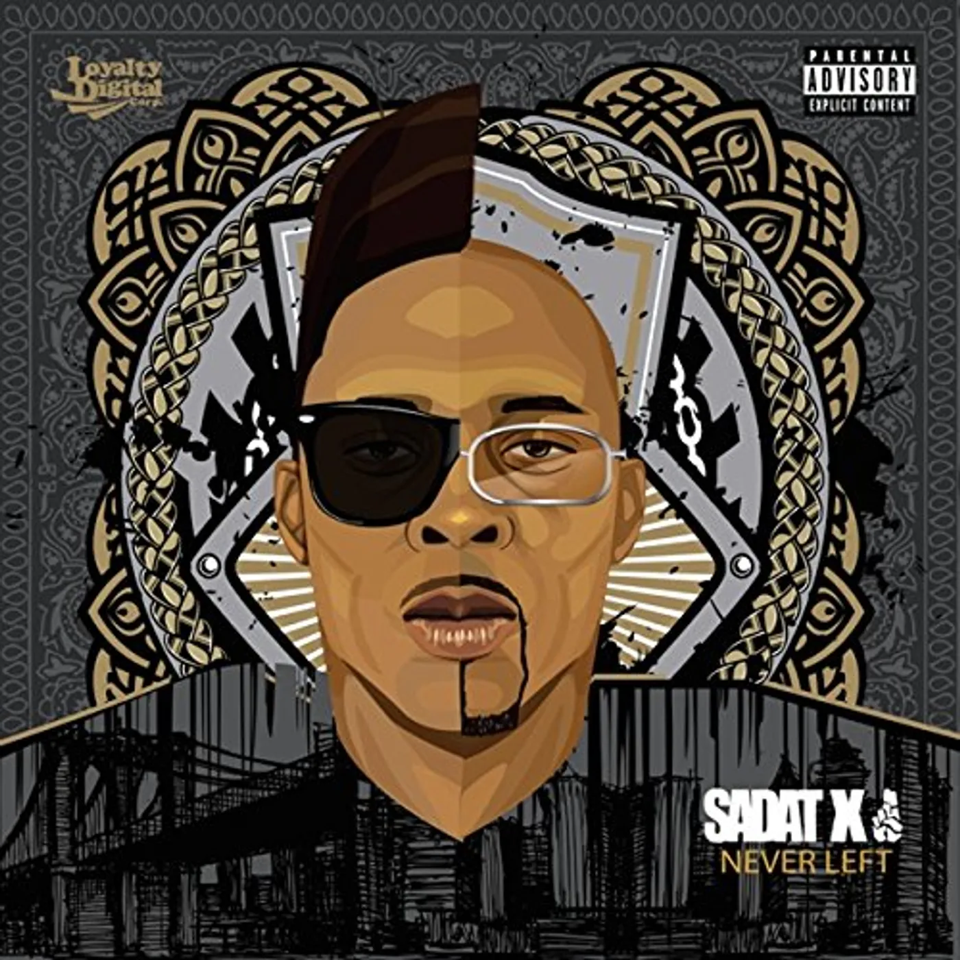 Sadat X NEVER LEFT CD