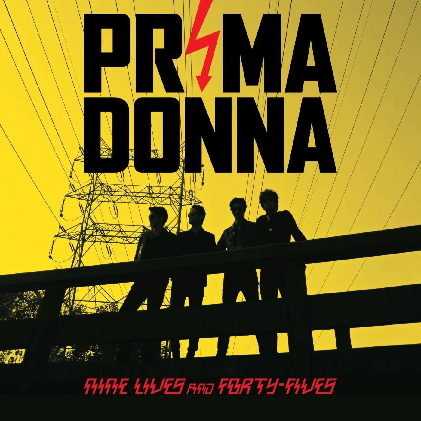 Music Life - Prima Donna NINE LIVES AND FORTY FIVES Vinyl Record