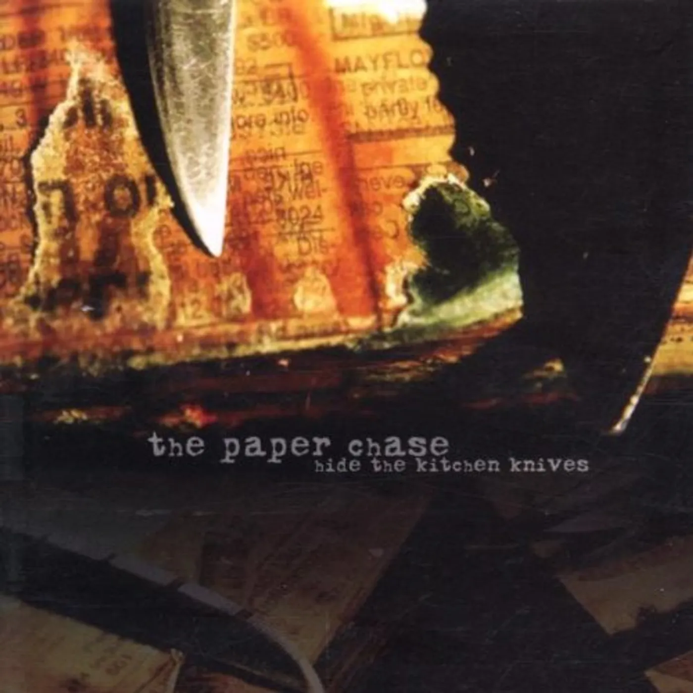 Paper Chase HIDE THE KITCHEN KNIVES CD