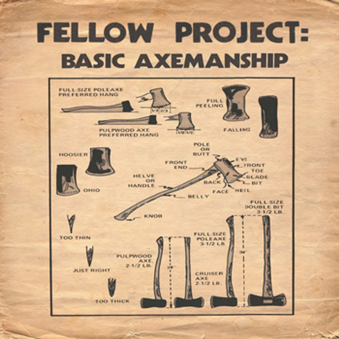 Fellow Project Basic Axemanship Vinyl Record